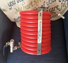 Brand NEW Exchilerator Counterflow Wort Chiller BEER Homebrew Never Used With Handle FREE Full Bottle of Star San!!!