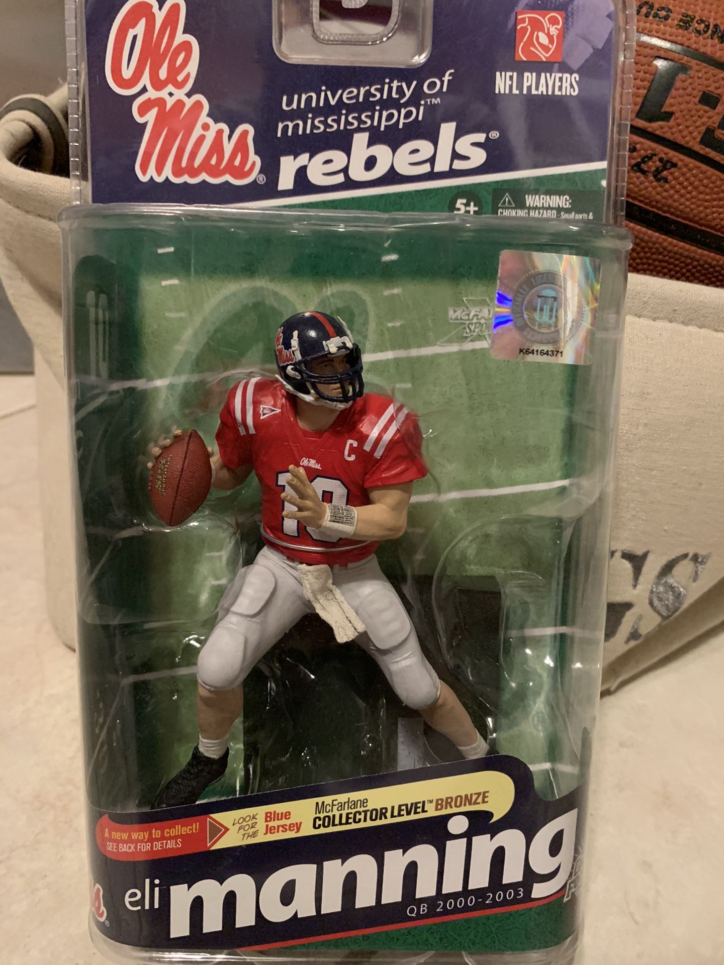 McFarlane Toys NCAA Ole Miss Eli Manning