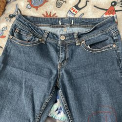 Designer Boot Cut Mid Rise Jeans