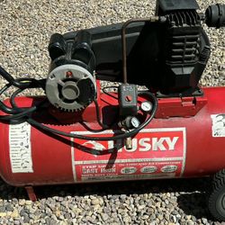 Husky Air Compressor With Wheels