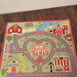 Melissa And Doug Minnie Town Rug