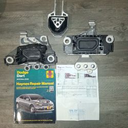 2013-2016 Dodge Dart  Motor Mounts And Repair Manuel 