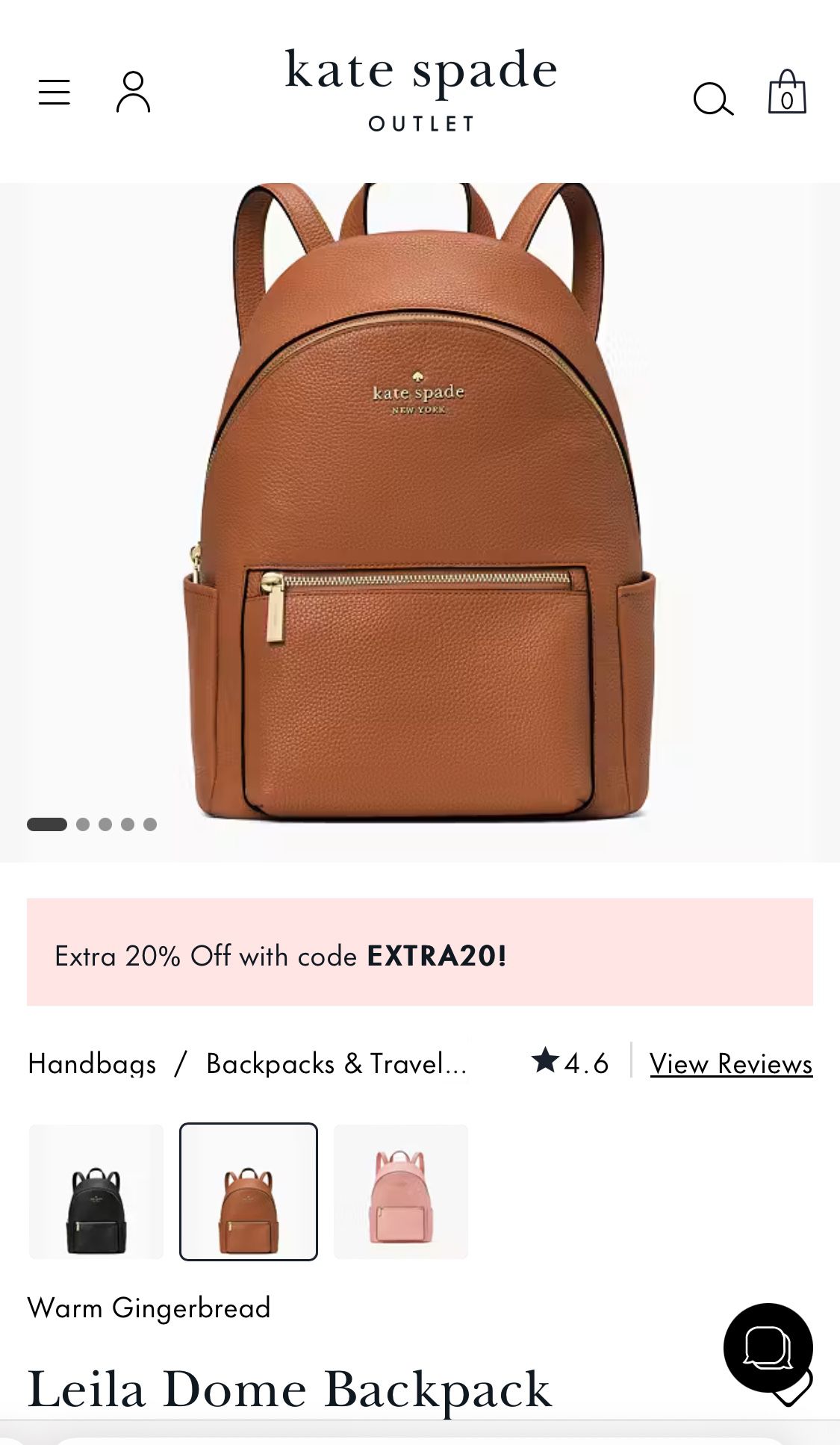 Kate Spade Authentic Backpack