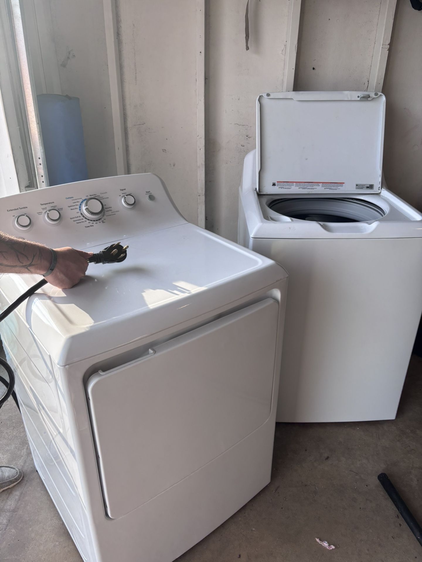 GE Washer & Dryer Set
