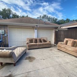 oversized sofas 3 puezas marca lane seminuevos excelentes condiciones incluye sofa loveseat y chaise 