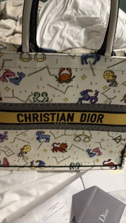 Christian Dior zodiac tote