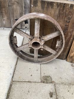 Antique Pulley Wheel