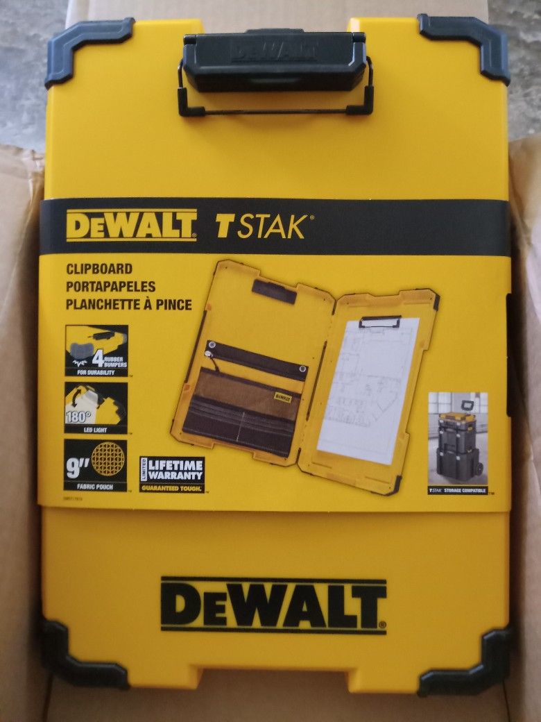 DeWalt TStak clipboard