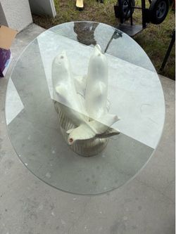 Dolphins coffee table