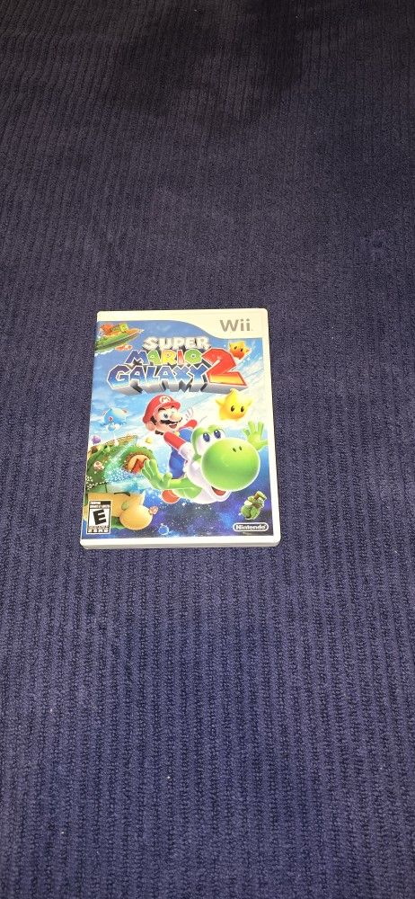 Nintendo Wii Super Mario Galaxy 2 Game
