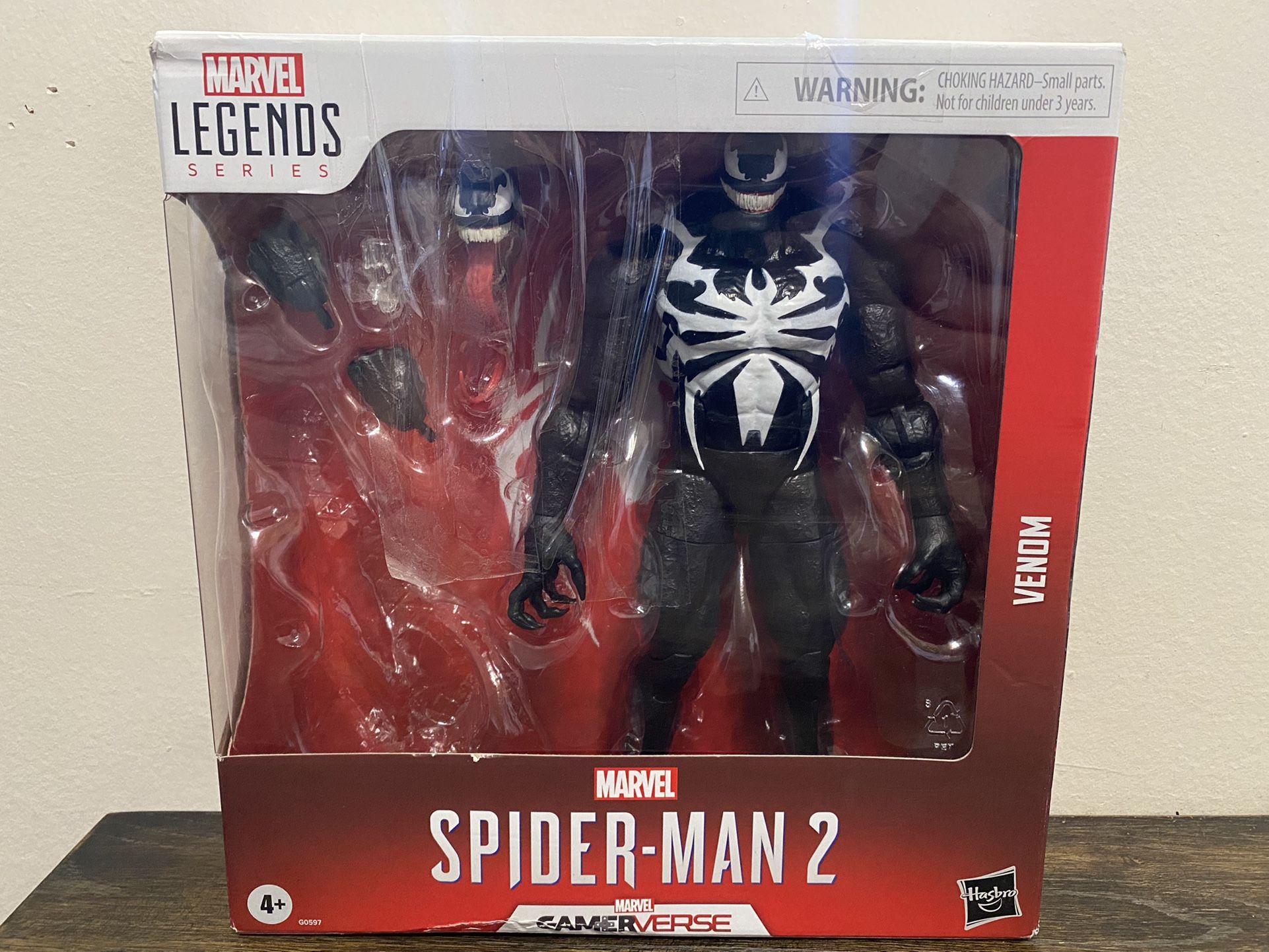 Hasbro Spider-Man 2 Marvel Legends Gamerverse Venom Action Figure INCOMPLETE