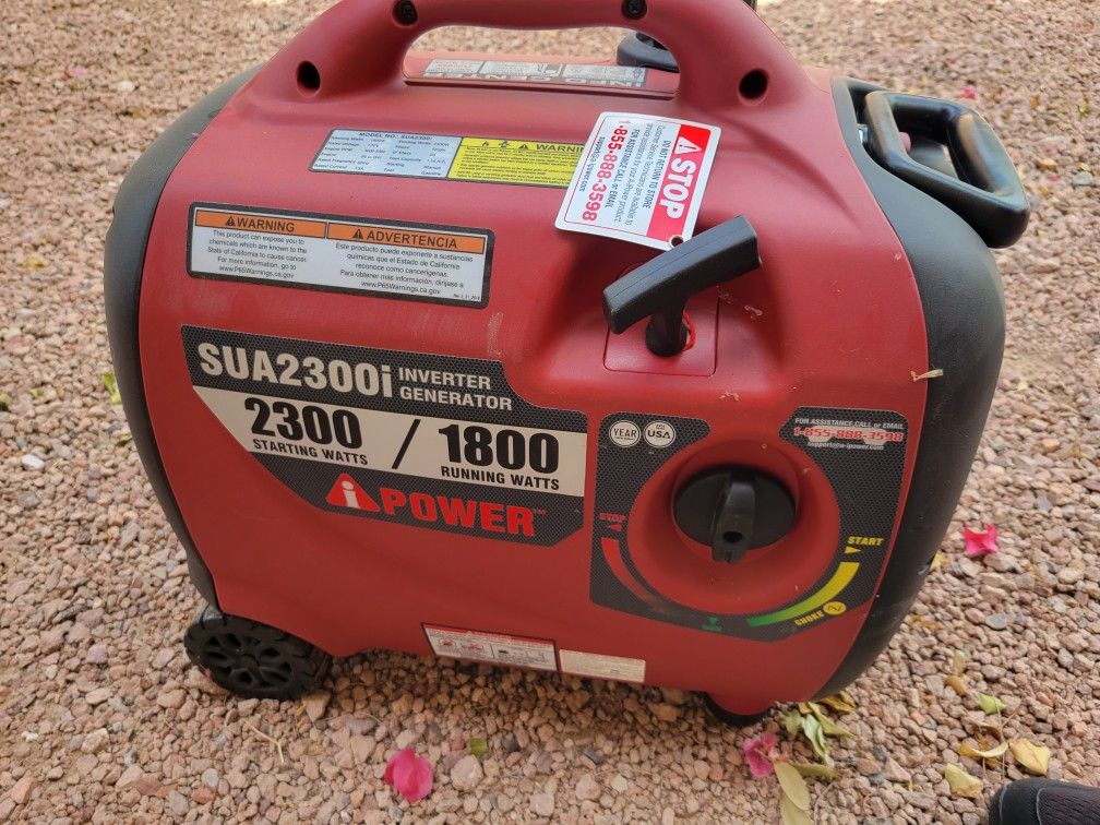 2300 Watt Inverter Generator