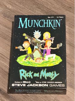 Munchkin - Rick and Morty - Board Game