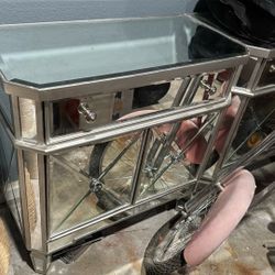 Mirrored End Tables