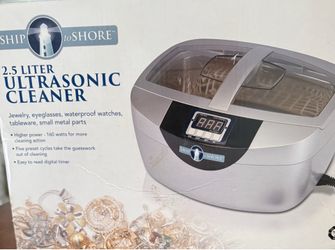 New 2.5 Ultrasonic Cleaning Device, first come