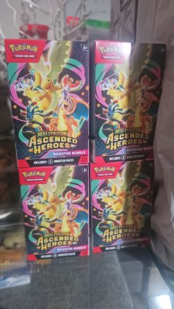 Pokémon Ascended Heroes Booster Bundles