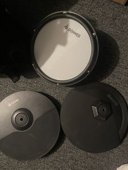 Electric Snare & Two E Cymbals 