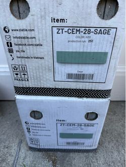 Sage Tile 2x8 by Zia tile