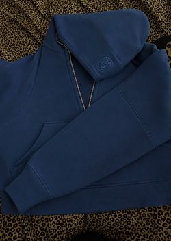 Royal Blue Lulu Scuba /Half Zip-S/M