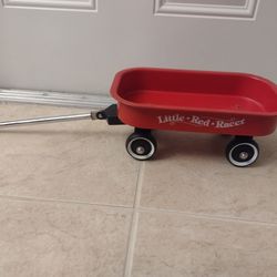 Hallmark Little Red Racer Wagon Metal, 24 Inches Long Including Handle Length 