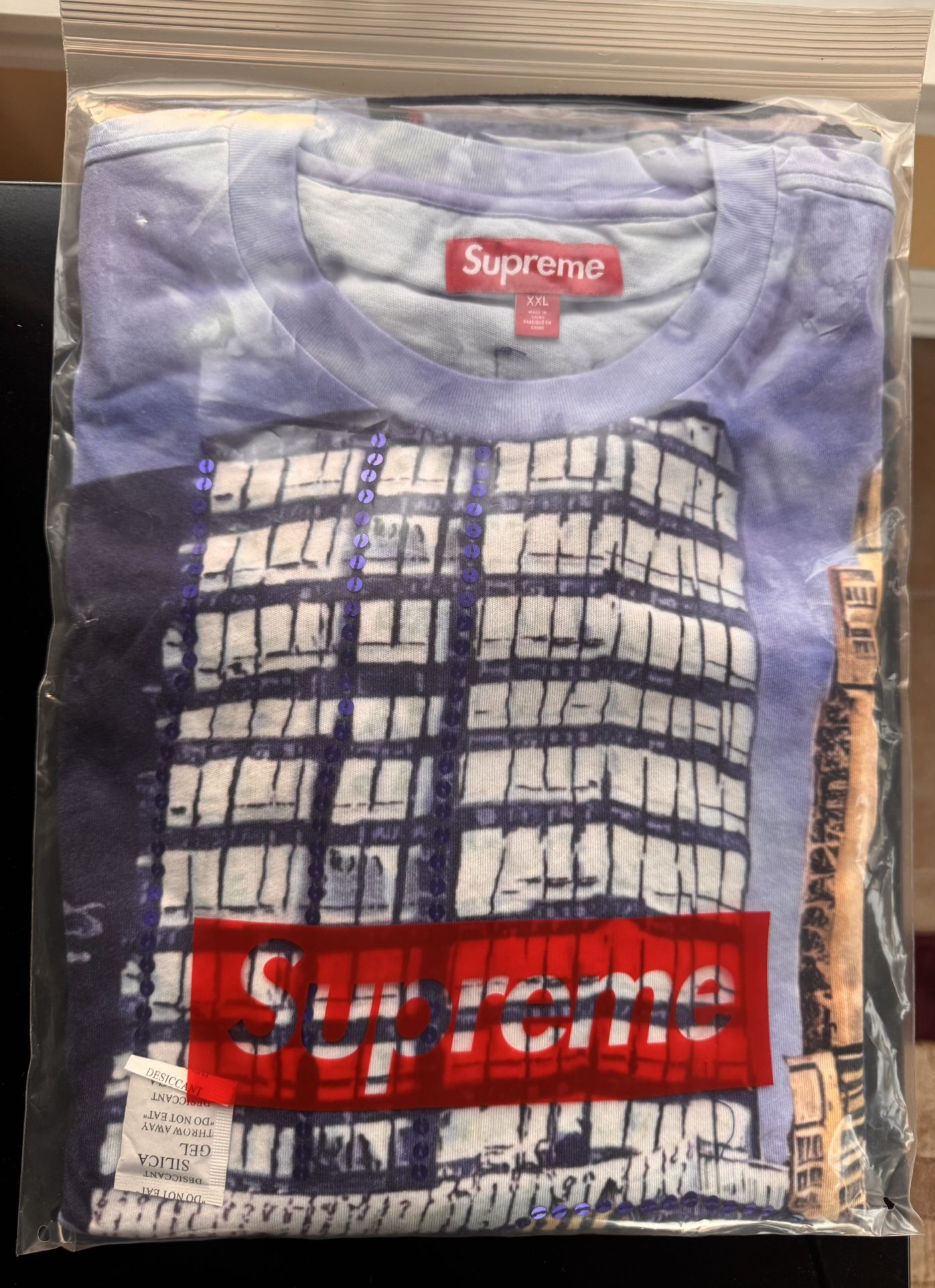 Supreme Skyline Sequin L/S Top DAY - XXL