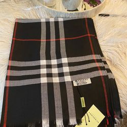 Unisex cashmere shawl