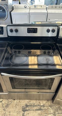 Frigidaire Stainless Electric Range QuickBoil