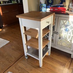 Butcher Block Kitchen Storage