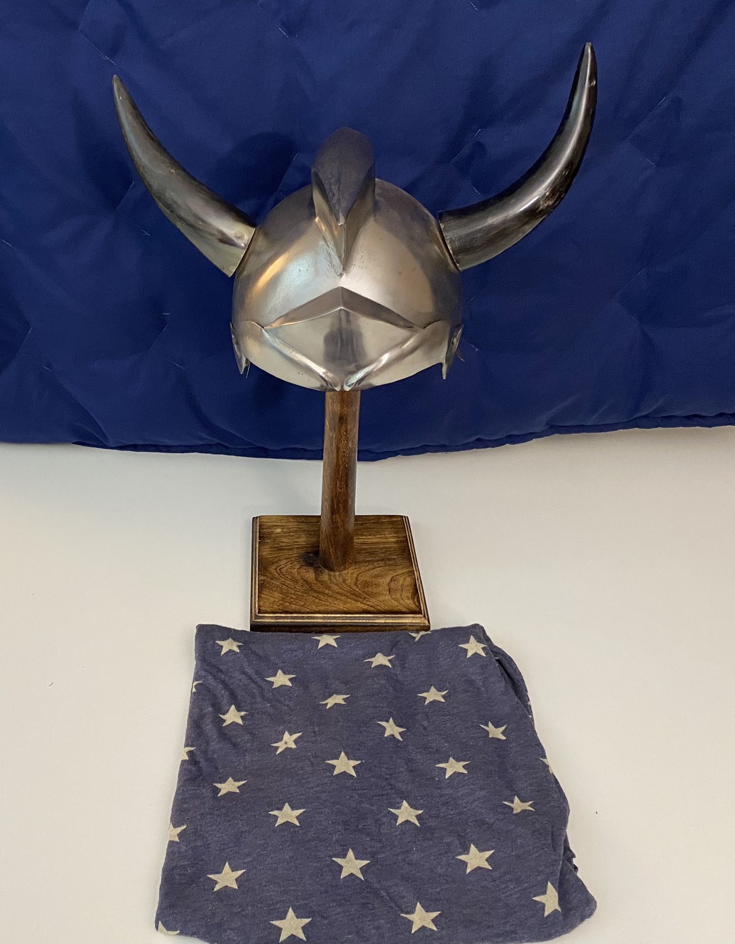 Viking Helmet With Horns For Halloween! 