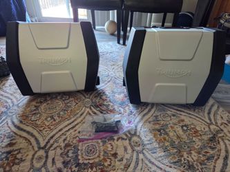 Triumph OEM Side Cases (Panniers) for Tiger Explorer (open Box)
