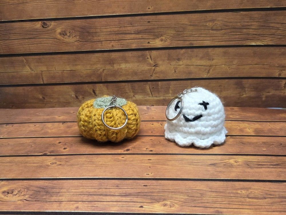 Crochet Key Chain For Hallowen