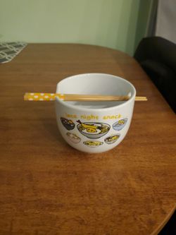 Chopsticks And Bowl Combo