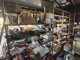 Free metal storage racks