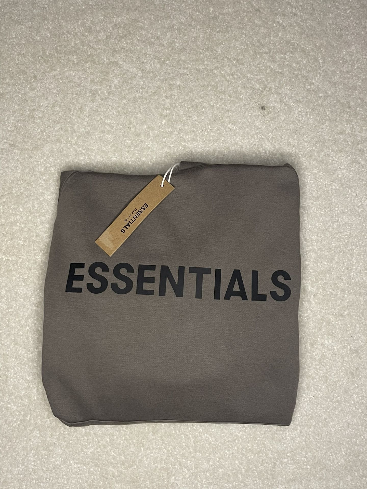 Essentials Hoodie Large Taupe
