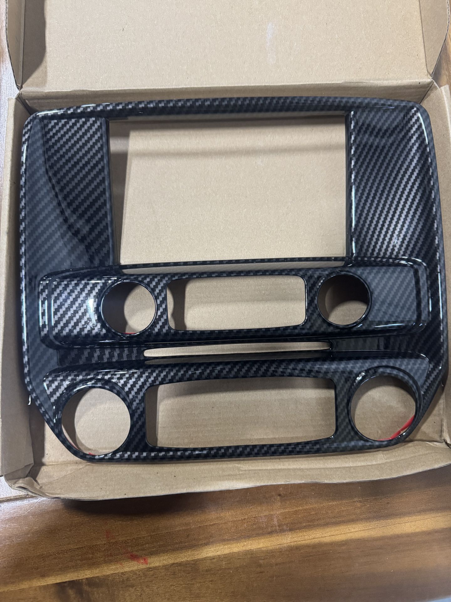 Carbon Fiber, Face Plate For Silverado Or Gmc