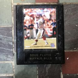 Flutie Buffalo Bills Framed Photo 
