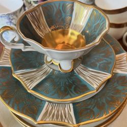 Teacup Trio Luncheon Set