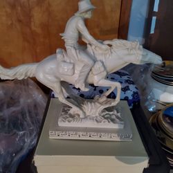 Man On A Horse Figure 