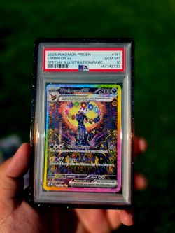 Umbreon ex prismatic evolutions (sunbreon)  ☀️ #161 psa 10