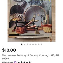 The Larousse Treasury of Country Cooking.  1975, 512 pages
