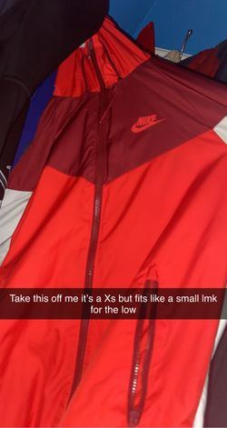 Nike xs windbreaker