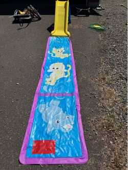 Kids water slide - free