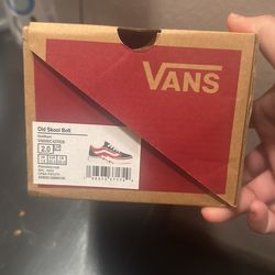 Kids Vans Size 2.0