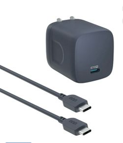 onn. Game Charging Kit Fast Charging USB-C 6ft Gray for Nintendo Switch/ Switch 2