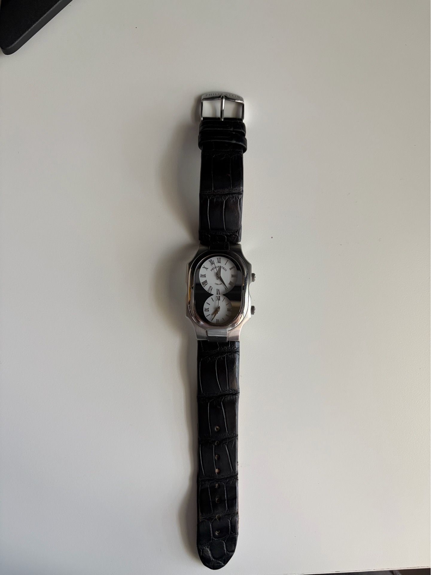 Authentic Philip Stein Dual Time Watch