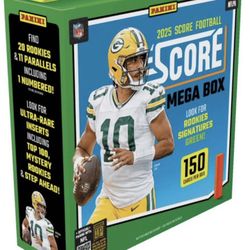 New 2025 NFL Score Mega Box.