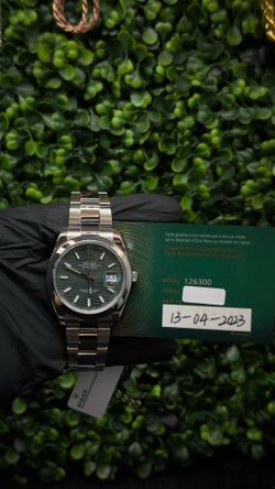Rolex Date-Just 41 mm Mint Motiff Factory Dial