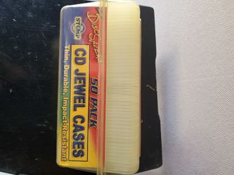 Cd Jewel Cases 50 pk