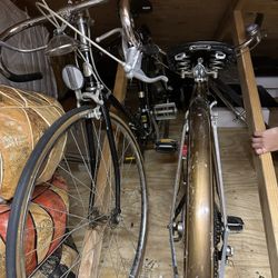 Antique Beach Bikes