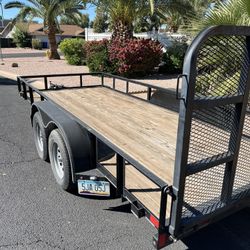 2021 Delco Tandem Able Utility Trailer